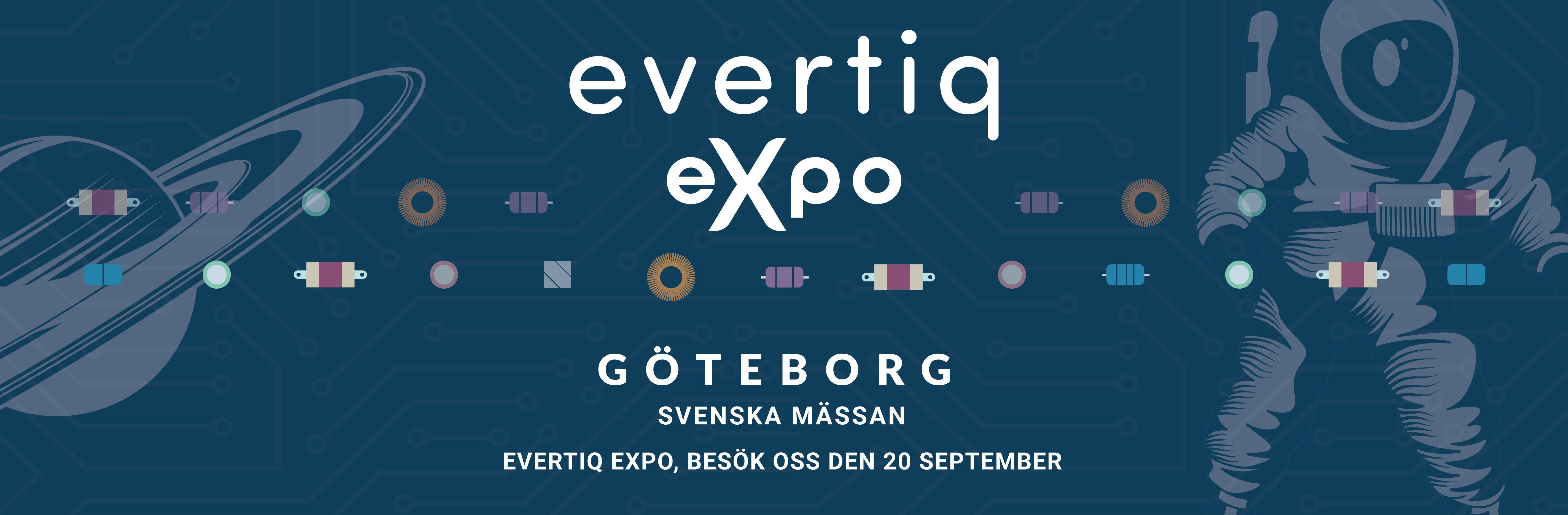Vi stället ut på Svenska Mässan, Göteborg